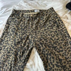 Princess Polly Leopard Print Boyfriend Jeans